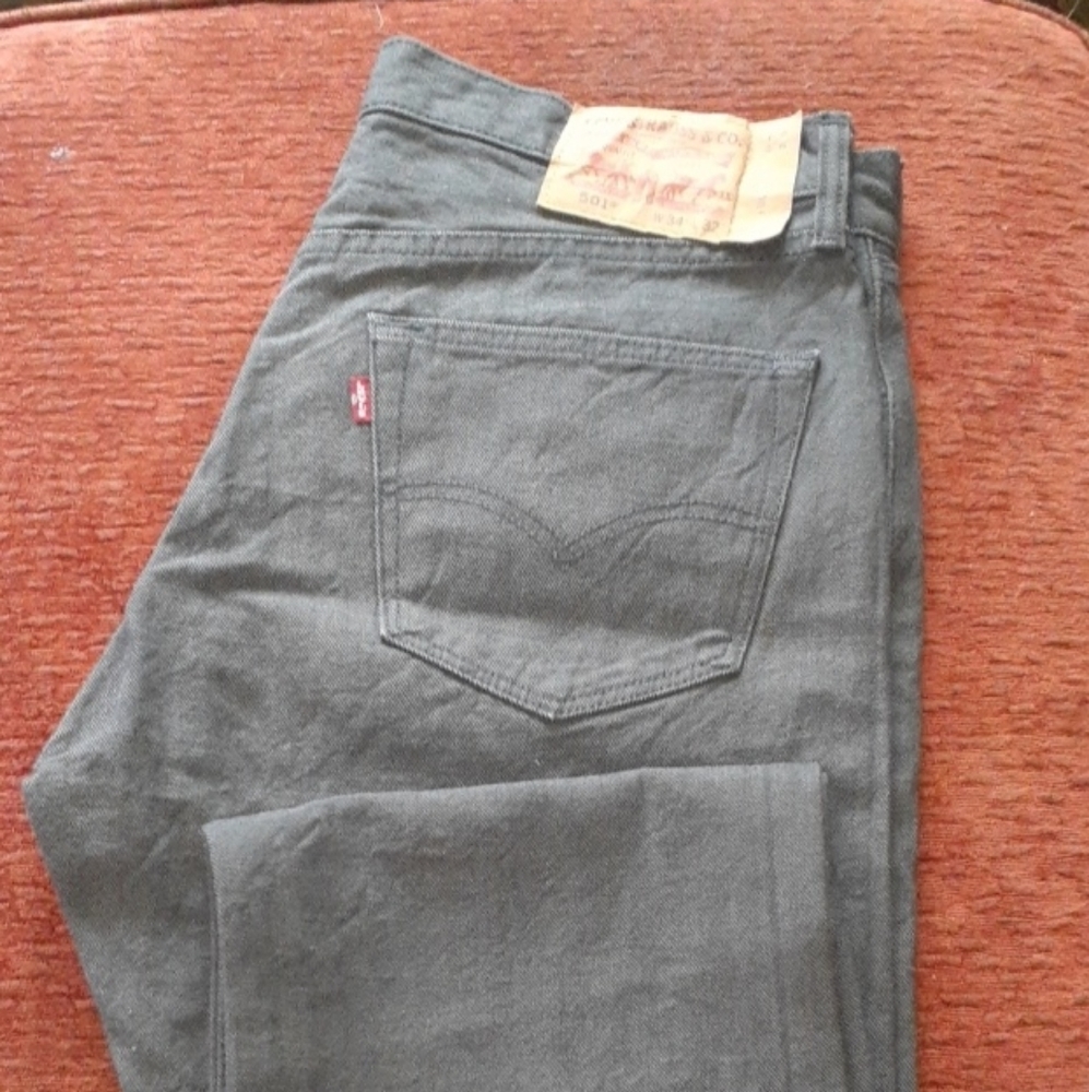 Light grayish black Levi's jeans 501 W34 L32